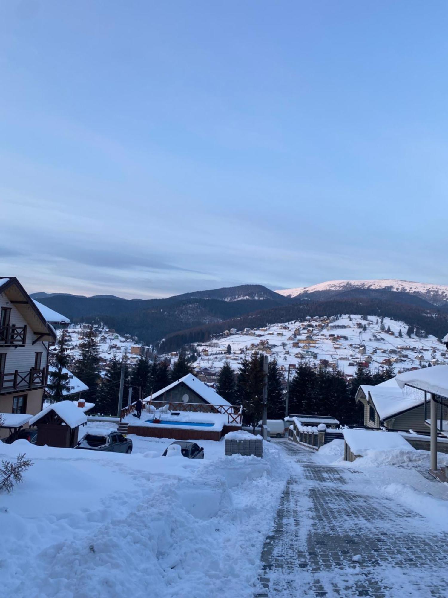 Hirska Kazka Hotel Polyanitsa Popovichevskaya ภายนอก รูปภาพ