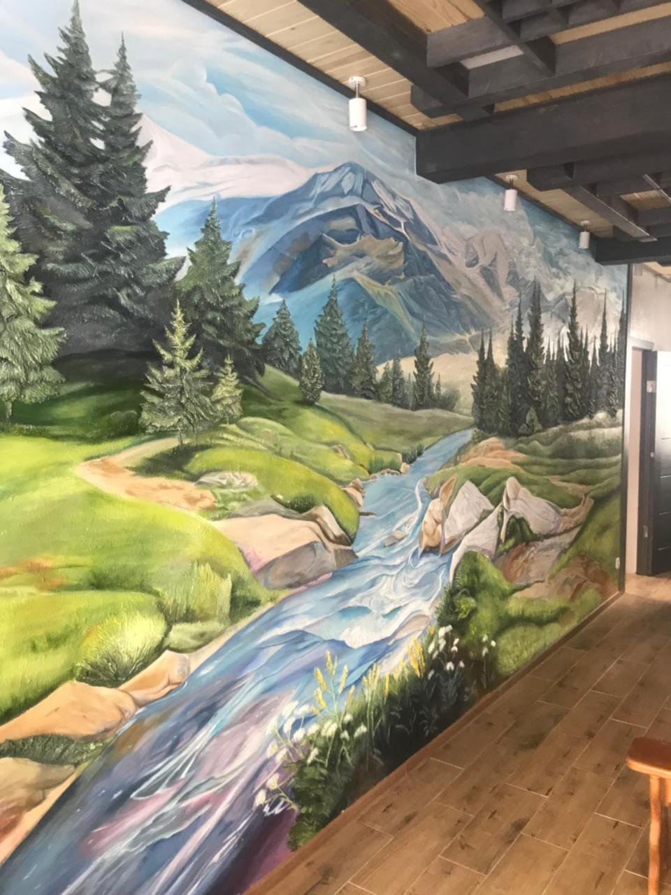 Hirska Kazka Hotel Polyanitsa Popovichevskaya ภายนอก รูปภาพ